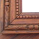 Rectangular antique mirror, wooden frame 37x55cm