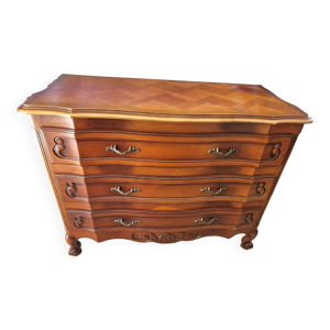 Commode en bois de style, - tiroirs