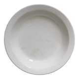 Gien white ironstone deep salad bowl