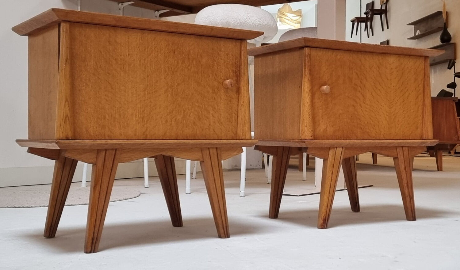 Mid-century bedside table