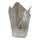 Vintage Guzzini style plexiglass design vase