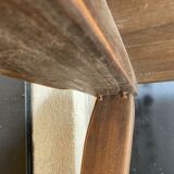Solid wood dining table