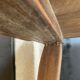 Solid wood dining table