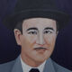 Portrait man oil on canvas