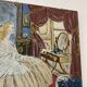 Huile sur toile illustration mode