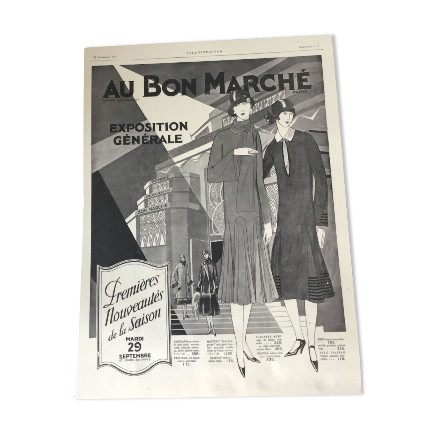 Vintage advertising to frame fashion at the right market