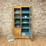 Old glass cabinet