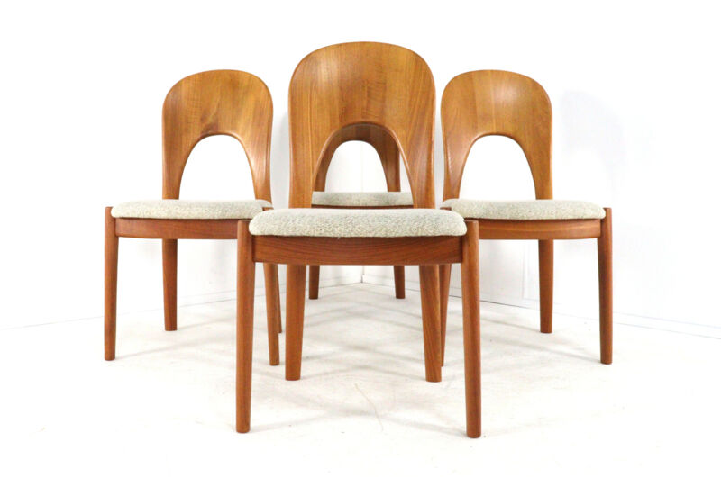 Set of 4 Koefoed Morten chairs 'Horve'
