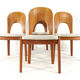 Set of 4 Koefoed Morten chairs 'Horve'