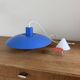 Vintage Louis Poulsen PH4/3 - rare blue, like new - Poul Henningsen - Danish design lamp