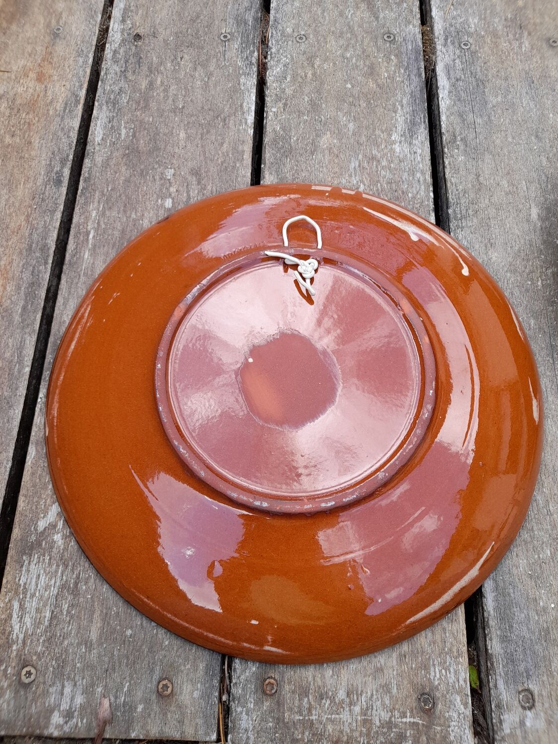 Duo of wall plates or dish traditional Basque dancers, by Aparicio