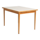 Table à manger extensible, Suède, années 1950-60.