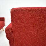 Paire de fauteuils des années 1950, Tchécoslovaquie