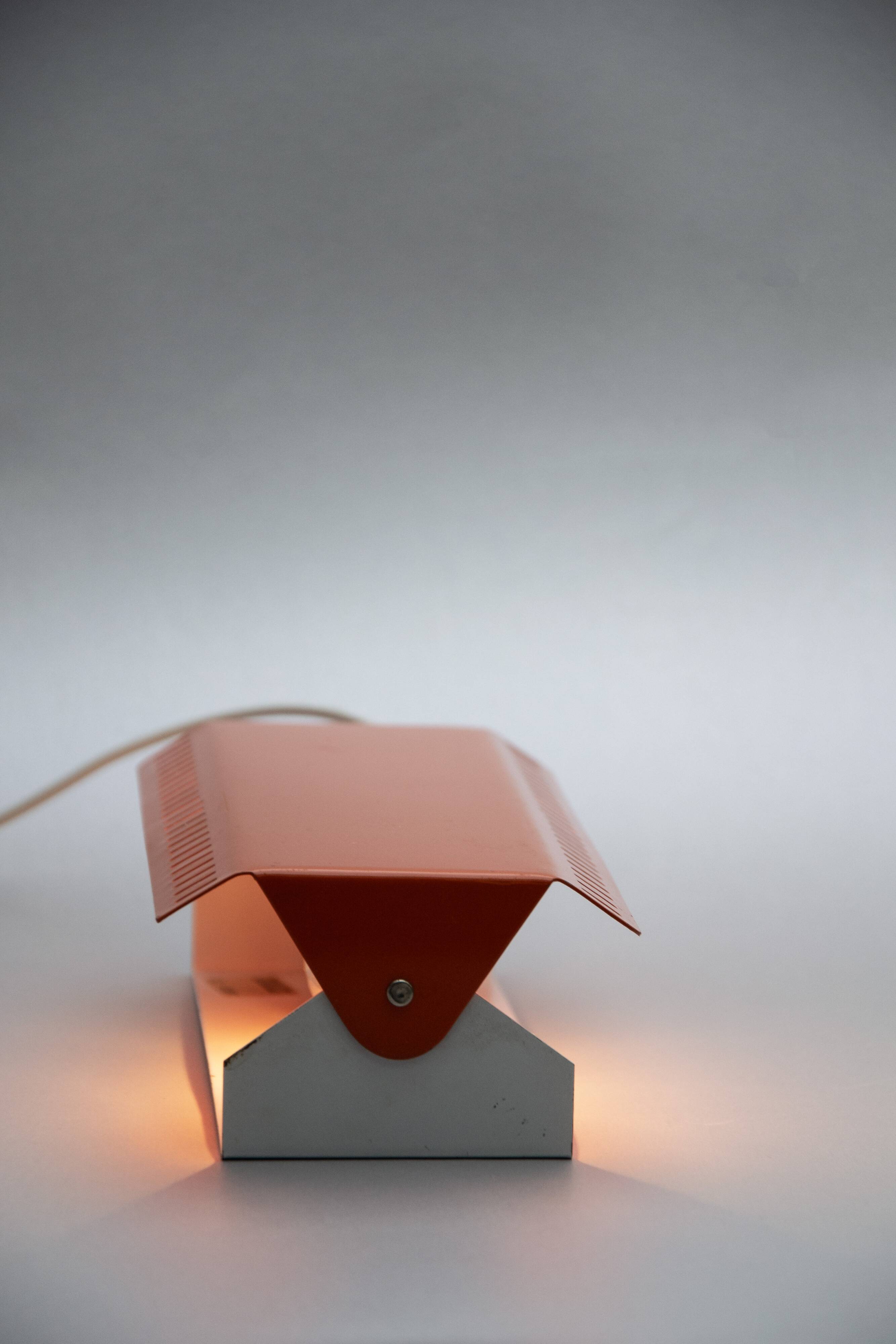 Adjustable wall lamp by Hamalux, Denmark, 1970s.