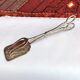 Wrought silver plated cake clips