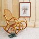 Rocking chair in caning