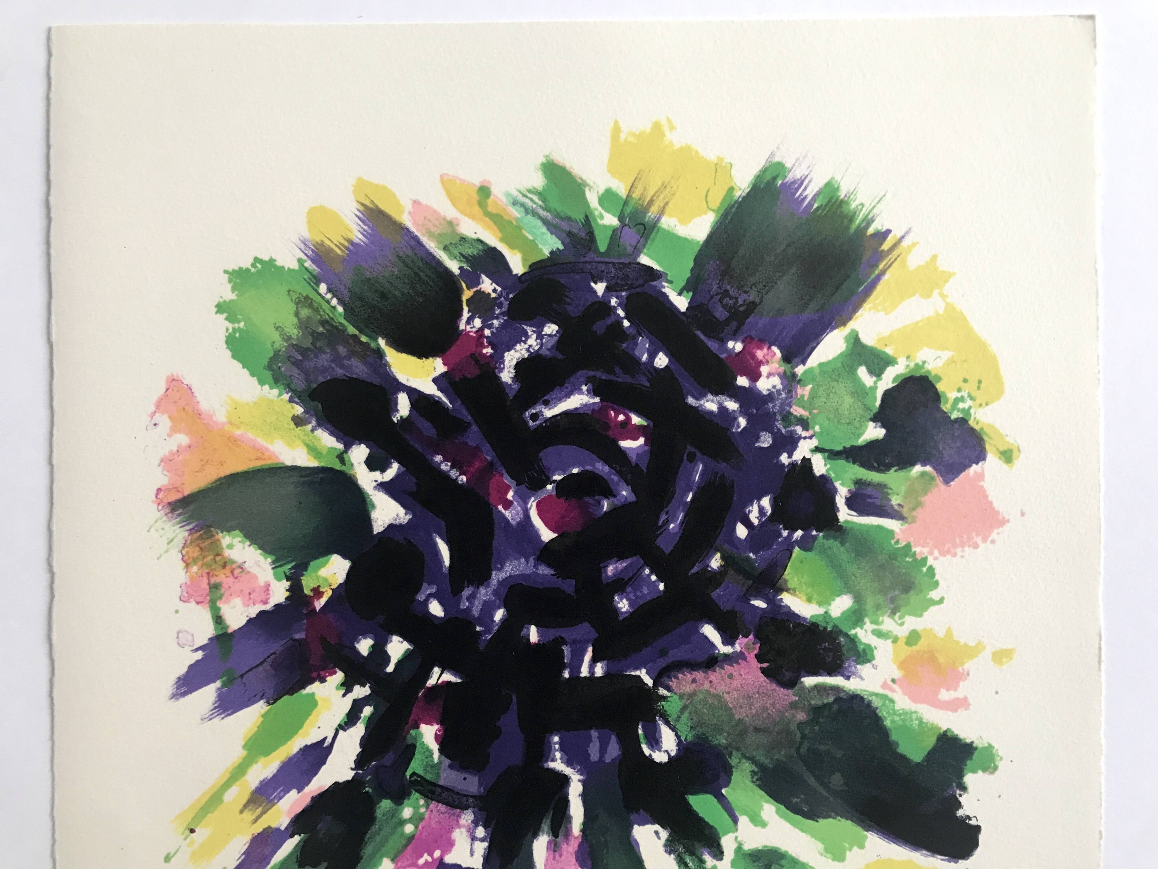 Alfred MANESSIER The Labyrinth II, 1978. Original lithograph