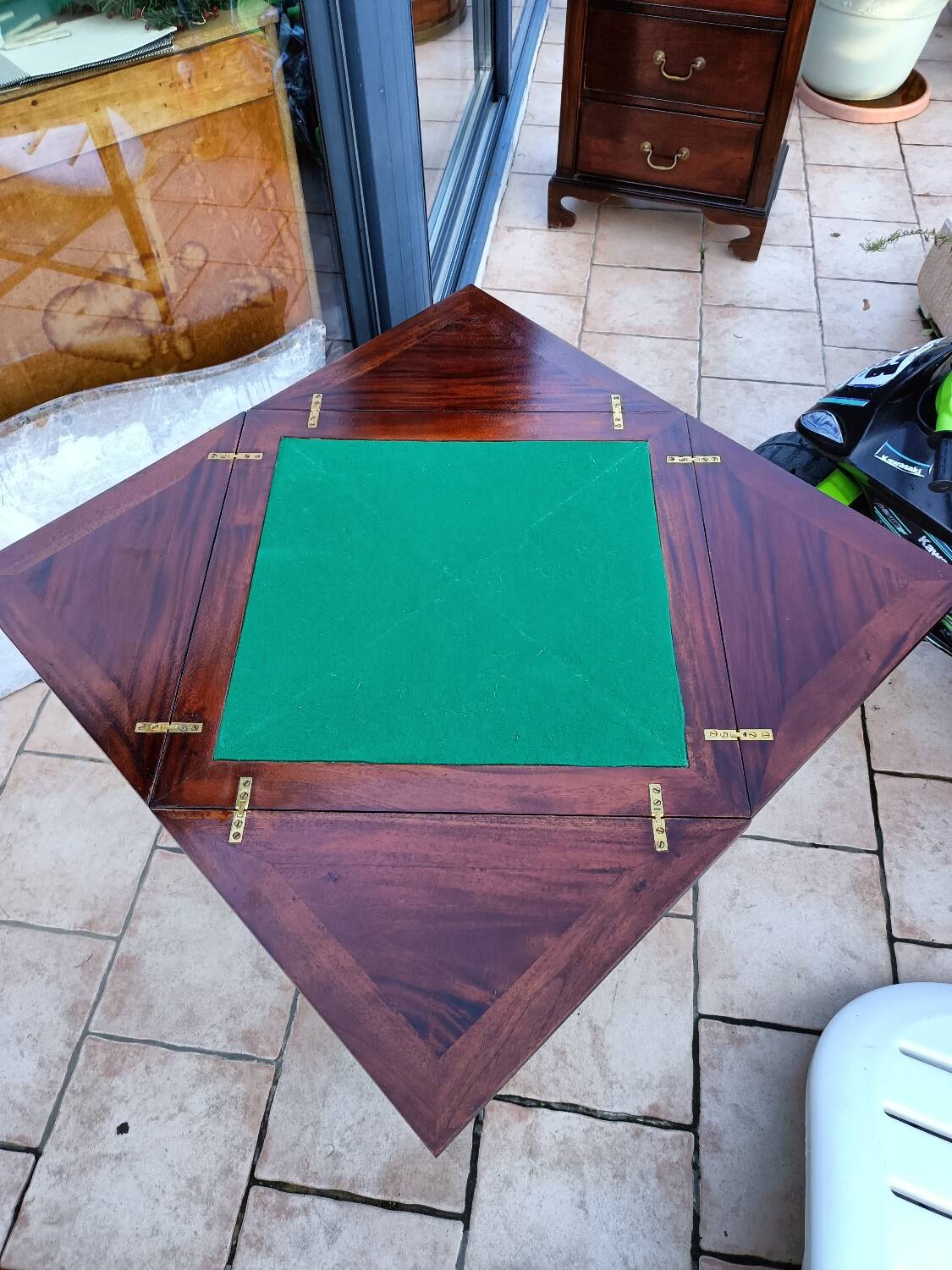 Antique Louis XVI style games table