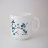 2 mug arcopal Veronica myosotis decoration
