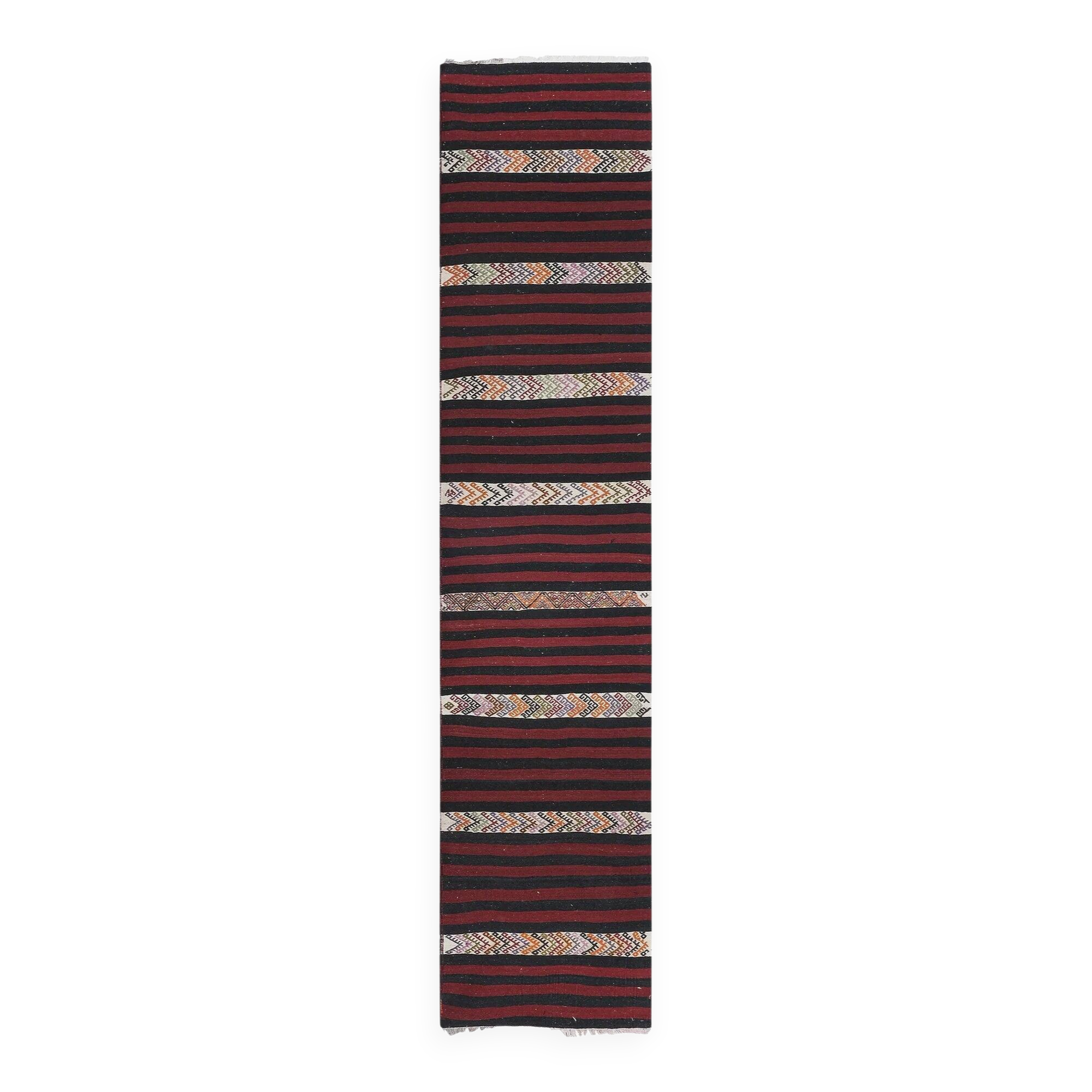 Vintage Turkish hallway rug 68x310 cm