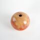 Spherical ceramic vase, Danish design, 1960s, made in Denmark