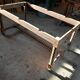 Oak farmhouse table