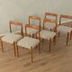 Chaises de salle à manger des années 1960, Lübke