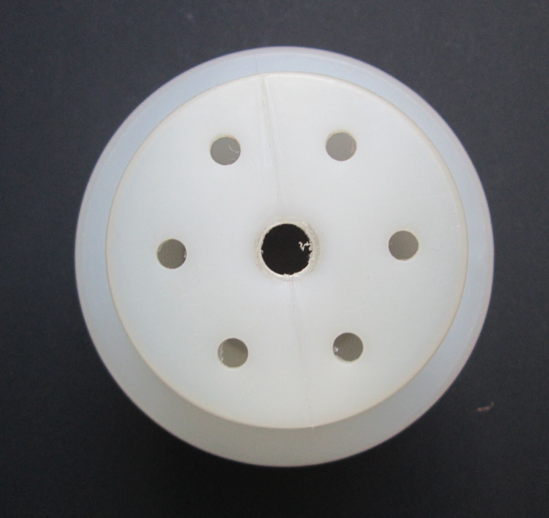 Small danish design 1960s mid century plastic+metal hanging