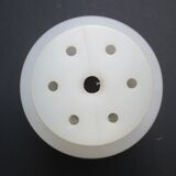 Small danish design 1960s mid century plastic+metal hanging