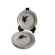 Plate with pink roses Digoin