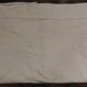 Old top sheet with embroidery of days and monogram bt 195x300 cm