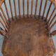 ensemble de deux chaises stickback Windsor anglaises antiques du 19e siècle