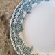 Set of 2 plates in Terre de Fer Saint Amand model Argenton