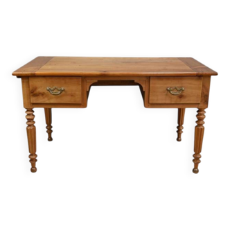 Cherrywood writing desk, Louis-Philippe style – Late 19th century