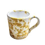Mustard dots mug