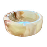 Marble onyx ashtray