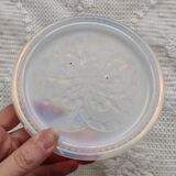 Opalescent glass bottle coaster