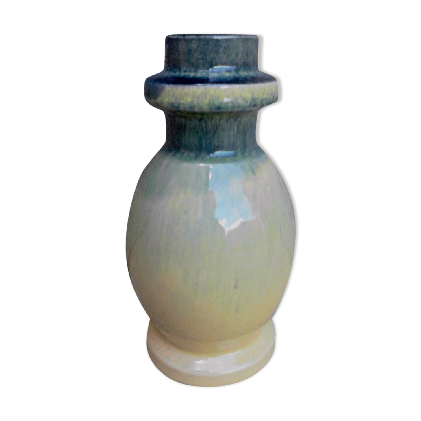 Marcel Bell signed ceramic vase.