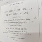 Old map Perros-Guirec Bretagne côtes-d'Armor