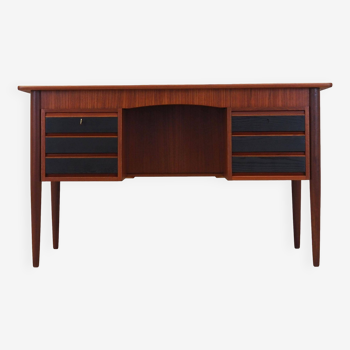 Teak desk, Danish design, 1970s, production: Denmark