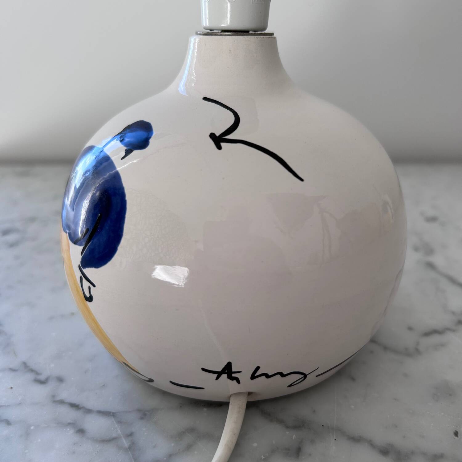 Pair of nautical-themed lamp bases