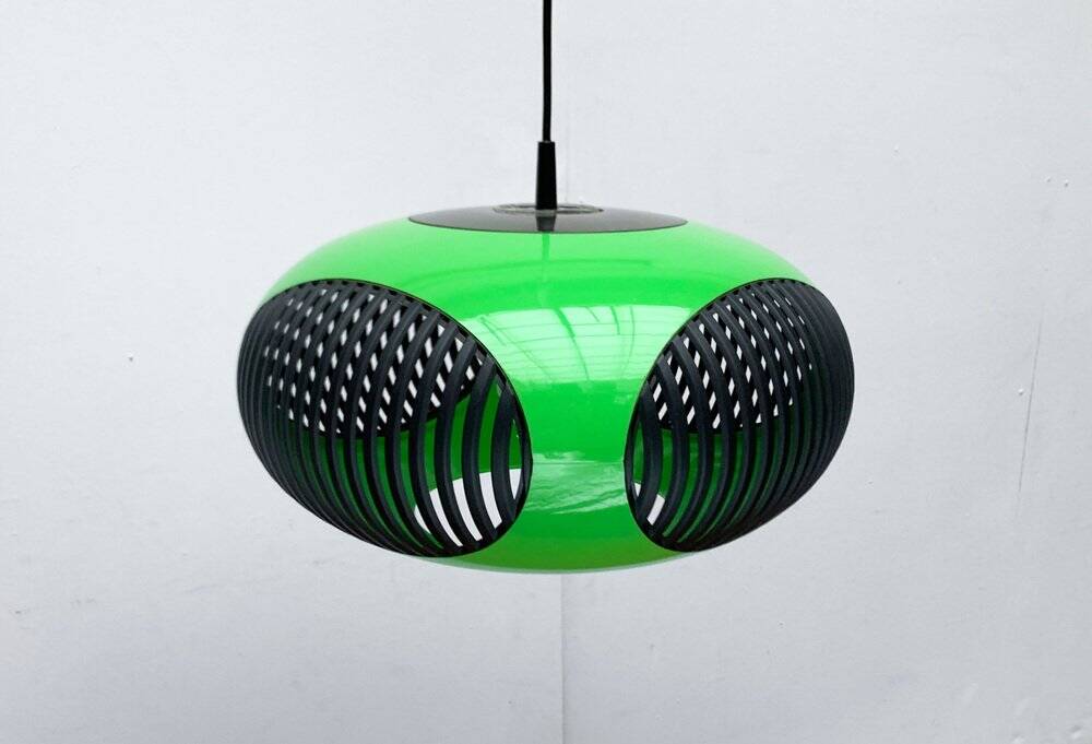 Suspension UFO from the space age attributed to Luigi Colani, 1970s.