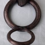 Pair of wrought iron lamp bases