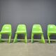 Set of 4 casalino dining chair by Alexander Begge for Casala, 1970s