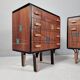 Tables de chevet, années 1970, ensemble de 2