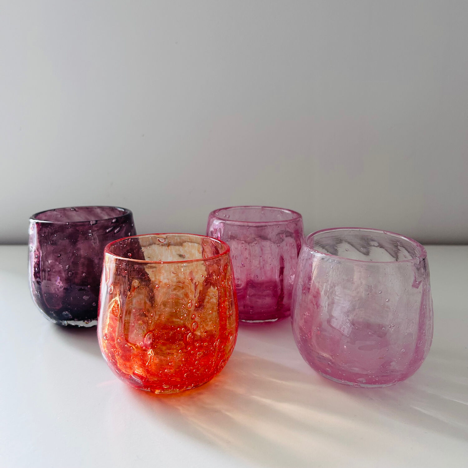 Set of 4 glasses Val de Pome Biot