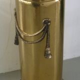 Umbrella stand in English gilded brass