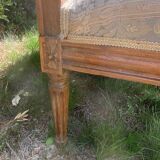 Banquette - Boudoir Sofa in Wood - Louis XVI Period