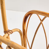 Bamboo magazine rack