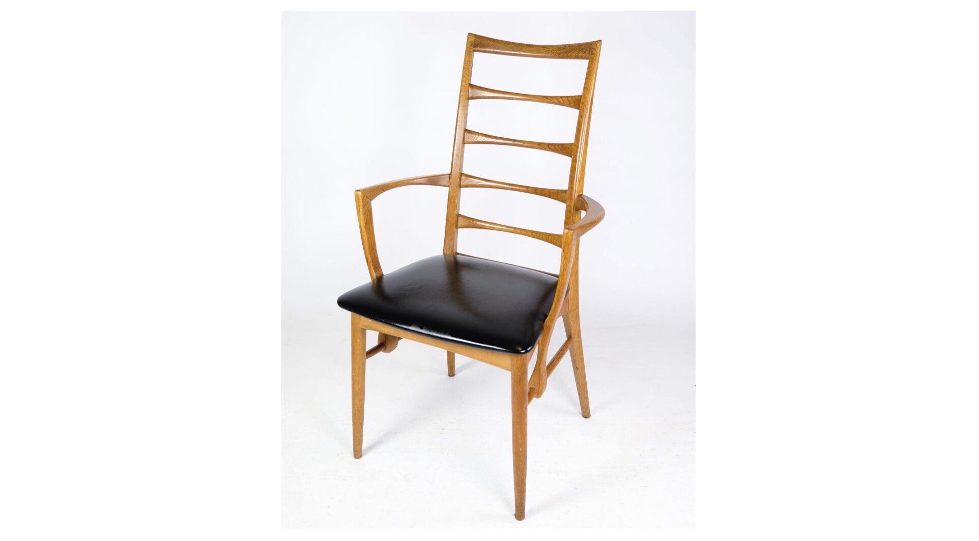 Oak Armchair Designed by Niels Koefoed, Model Lis, Manufactured by Niels Koefoed